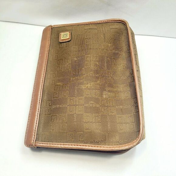 Givenchy Canvas Leather Clutch Bag - Picture 5 of 6